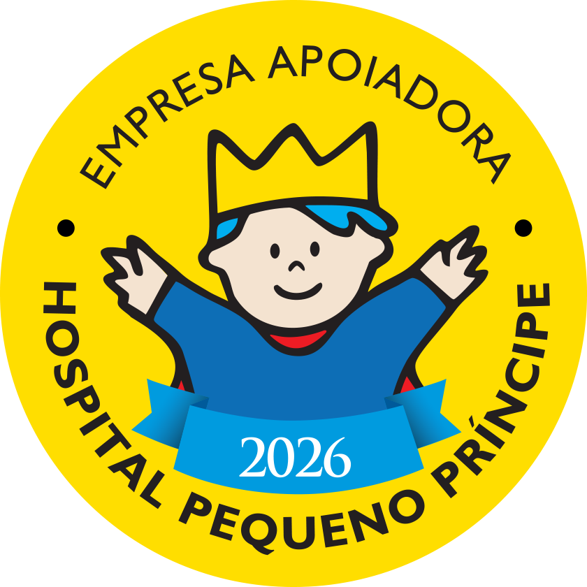 Selo Empresa Apoiadora Hospital Pequeno Príncipe 2026